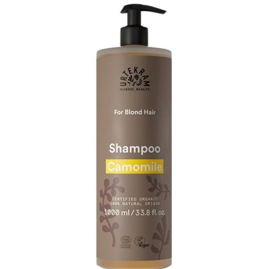 Harpleje Urtekram Shampoo | Urtekram Camomile Shampoo 1000 Ml.